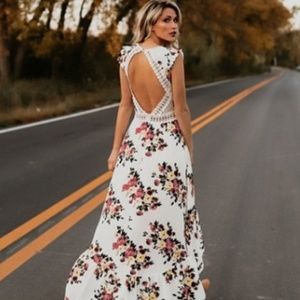 🌸 LAST ONE✨ Floral Print Boho Dress_NWT